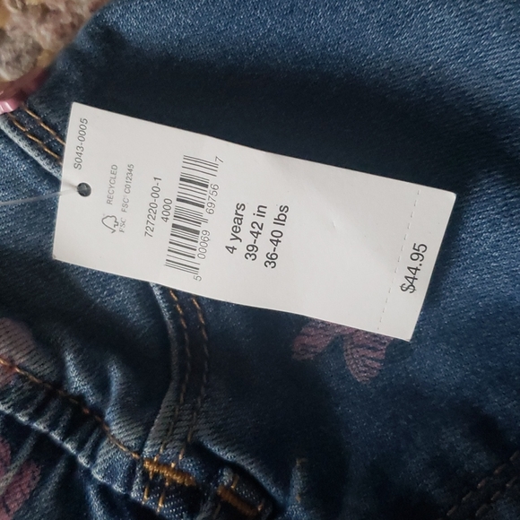 NWT Disney Gap Jeans 4T Girl Toddler - Picture 2 of 6